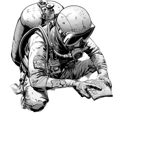 Diver'S Egyptian Find Vinyl Car Decal Sticker – Waterproof & UV-Resistant 8"