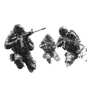 Battlefield Soldiers Vinyl Car Decal Sticker – Waterproof & UV-Resistant 8" Battlefield Soldiers Vinyl Car Decal Sticker – Waterproof & UV-Resistant 8"