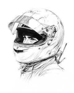 Japanese F2 Racer Vinyl Car Decal Sticker – Waterproof & UV-Resistant 8"