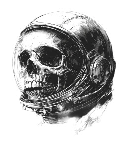 Skeleton Astronaut Helmet Vinyl Car Decal Sticker – Waterproof & UV-Resistant 8" Skeleton Astronaut Helmet Vinyl Car Decal Sticker – Waterproof & UV-Resistant 8"