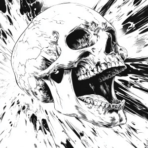 Screaming Skull Drawing V2 Vinyl Car Decal Sticker – Waterproof & UV-Resistant 8" Screaming Skull Drawing V2 Vinyl Car Decal Sticker – Waterproof & UV-Resistant 8"
