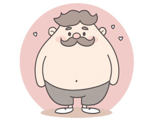 Chubby Mustache Man Vinyl Car Decal Sticker – Waterproof & UV-Resistant 8" Chubby Mustache Man Vinyl Car Decal Sticker – Waterproof & UV-Resistant 8"