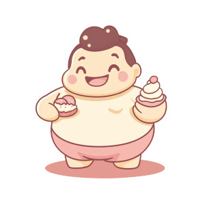 Friendly Sumo Logo Vinyl Car Decal Sticker – Waterproof & UV-Resistant 8"