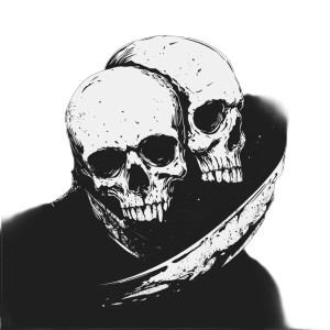 Death Record Logo Vinyl Car Decal Sticker – Waterproof & UV-Resistant 8"