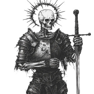 Undead Knight-Skeleton Vinyl Car Decal Sticker – Waterproof & UV-Resistant 8" Undead Knight-Skeleton Vinyl Car Decal Sticker – Waterproof & UV-Resistant 8"