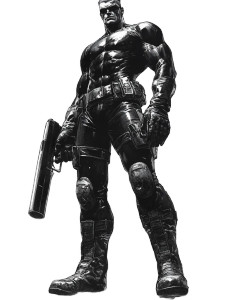 Sci-Fi Comic Warrior Vinyl Car Decal Sticker – Waterproof & UV-Resistant 8"