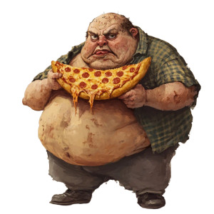 Pizza Lover Man Vinyl Car Decal Sticker – Waterproof & UV-Resistant 8" Pizza Lover Man Vinyl Car Decal Sticker – Waterproof & UV-Resistant 8"