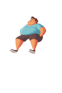 Fat On Sugar Vinyl Car Decal Sticker – Waterproof & UV-Resistant 8"