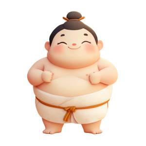 Cute Sumo Wrestler V2 Vinyl Car Decal Sticker – Waterproof & UV-Resistant 8" Cute Sumo Wrestler V2 Vinyl Car Decal Sticker – Waterproof & UV-Resistant 8"