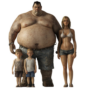 Obese Family Portrait Vinyl Car Decal Sticker – Waterproof & UV-Resistant 8"