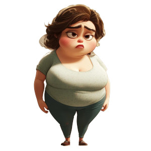 Tired Pixar Woman Vinyl Car Decal Sticker – Waterproof & UV-Resistant Tired Pixar Woman Vinyl Car Decal Sticker – Waterproof & UV-Resistant
