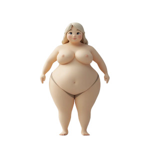 Cute Plump Woman Vinyl Car Decal Sticker – Waterproof & UV-Resistant 8" Cute Plump Woman Vinyl Car Decal Sticker – Waterproof & UV-Resistant 8"