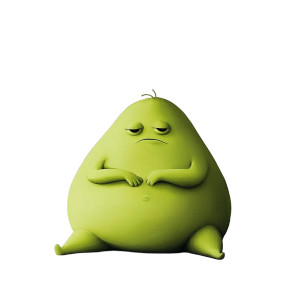 Sad Green Blob Vinyl Car Decal Sticker – Waterproof & UV-Resistant 8" Sad Green Blob Vinyl Car Decal Sticker – Waterproof & UV-Resistant 8"