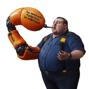 Chubby Man Inflating Arm Vinyl Car Decal Sticker – Waterproof & UV-Resistant 8" Chubby Man Inflating Arm Vinyl Car Decal Sticker – Waterproof & UV-Resistant 8"