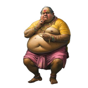 Crying Sweet Shop Owner Vinyl Car Decal Sticker – Waterproof & UV-Resistant 8"