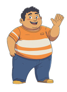 Chubby Japanese Man Vinyl Car Decal Sticker – Waterproof & UV-Resistant 8" Chubby Japanese Man Vinyl Car Decal Sticker – Waterproof & UV-Resistant 8"