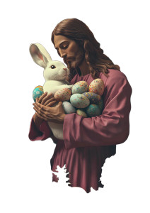 Surreal Easter Scene Vinyl Car Decal Sticker – Waterproof & UV-Resistant 8" Surreal Easter Scene Vinyl Car Decal Sticker – Waterproof & UV-Resistant 8"