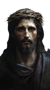 Modern Man Jesus Vinyl Car Decal Sticker – Waterproof & UV-Resistant 8"