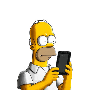 Ghibli Homer Simpson Vinyl Car Decal Sticker – Waterproof & UV-Resistant 8" Ghibli Homer Simpson Vinyl Car Decal Sticker – Waterproof & UV-Resistant 8"