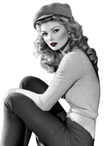 1940S Glamour Model V2 Vinyl Car Decal Sticker – Waterproof & UV-Resistant 8" 1940S Glamour Model V2 Vinyl Car Decal Sticker – Waterproof & UV-Resistant 8"