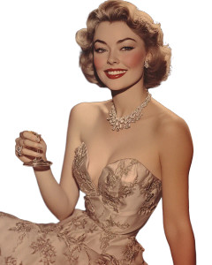 Vintage Blonde Woman Vinyl Car Decal Sticker – Waterproof & UV-Resistant 8" Vintage Blonde Woman Vinyl Car Decal Sticker – Waterproof & UV-Resistant 8"