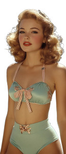 Beach Lady Vinyl Car Decal Sticker – Waterproof & UV-Resistant 8"