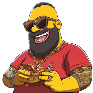 Rick Ross Bbq Vinyl Car Decal Sticker – Waterproof & UV-Resistant 8"
