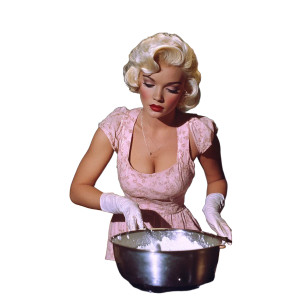 Marylin Housewife Vinyl Car Decal Sticker – Waterproof & UV-Resistant 8" Marylin Housewife Vinyl Car Decal Sticker – Waterproof & UV-Resistant 8"