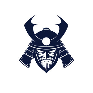 Samurai Brand Logo Vinyl Car Decal Sticker – Waterproof & UV-Resistant 8"