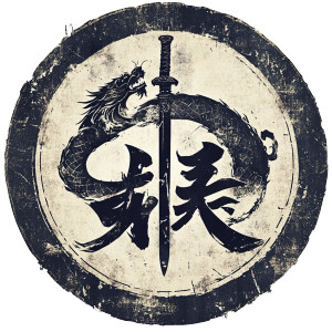 Shaolin Scout Emblem Vinyl Car Decal Sticker – Waterproof & UV-Resistant 8"