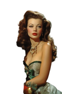 Vintage Hollywood Christmas Vinyl Car Decal Sticker – Waterproof & UV-Resistant 8"