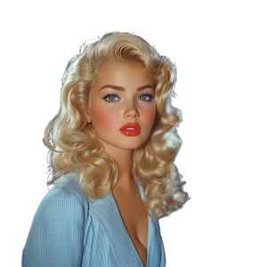 1950S Movie Star V5 Vinyl Car Decal Sticker – Waterproof & UV-Resistant 8"