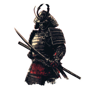 Samurai Vinyl Car Decal Sticker – Waterproof & UV-Resistant 8" Samurai Vinyl Car Decal Sticker – Waterproof & UV-Resistant 8"