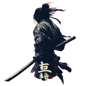 Kamitee Divine Sword Vinyl Car Decal Sticker – Waterproof & UV-Resistant 8"