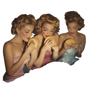 Pin Up Taco Vinyl Car Decal Sticker – Waterproof & UV-Resistant 8"