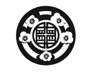 Heian Period Emblem Vinyl Car Decal Sticker – Waterproof & UV-Resistant 8"