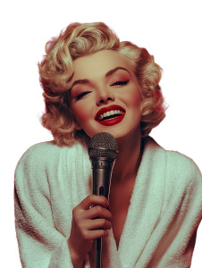 Marilyn Monroe Pose V6 Vinyl Car Decal Sticker – Waterproof & UV-Resistant 8"