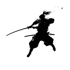 Flying Samurai Silhouette Vinyl Car Decal Sticker – Waterproof & UV-Resistant 8" Flying Samurai Silhouette Vinyl Car Decal Sticker – Waterproof & UV-Resistant 8"