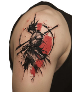 Yasuo Watercolor Tattoo Vinyl Car Decal Sticker – Waterproof & UV-Resistant 8" Yasuo Watercolor Tattoo Vinyl Car Decal Sticker – Waterproof & UV-Resistant 8"