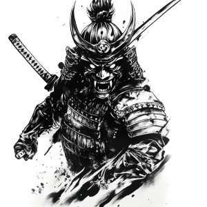 Samurai Oni Tattoo Vinyl Car Decal Sticker – Waterproof & UV-Resistant 8" Samurai Oni Tattoo Vinyl Car Decal Sticker – Waterproof & UV-Resistant 8"