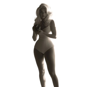 Bunny Yeager Selfie Vinyl Car Decal Sticker – Waterproof & UV-Resistant 8"