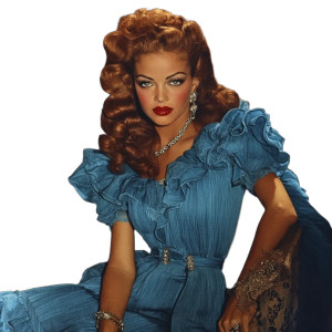 Betty Davis Style Vinyl Car Decal Sticker – Waterproof & UV-Resistant 8"