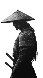 Samurai In Armor V2 Vinyl Car Decal Sticker – Waterproof & UV-Resistant 8" Samurai In Armor V2 Vinyl Car Decal Sticker – Waterproof & UV-Resistant 8"