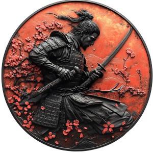 Samurai Rpg Token V2 Vinyl Car Decal Sticker – Waterproof & UV-Resistant 8"