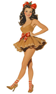 Gingerbread Woman Sketch Vinyl Car Decal Sticker – Waterproof & UV-Resistant 8"