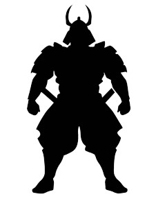 Samurai Silhouette V6 Vinyl Car Decal Sticker – Waterproof & UV-Resistant 8" Samurai Silhouette V6 Vinyl Car Decal Sticker – Waterproof & UV-Resistant 8"