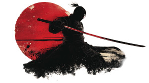 Kendo Illustration Vinyl Car Decal Sticker – Waterproof & UV-Resistant 8"