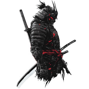 Graffiti Samurai Vinyl Car Decal Sticker – Waterproof & UV-Resistant 8" Graffiti Samurai Vinyl Car Decal Sticker – Waterproof & UV-Resistant 8"