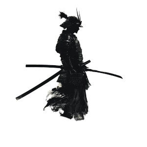 Silhouette Samurai V2 Vinyl Car Decal Sticker – Waterproof & UV-Resistant 8" Silhouette Samurai V2 Vinyl Car Decal Sticker – Waterproof & UV-Resistant 8"