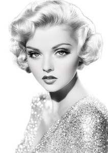 1930S Blonde Woman Vinyl Car Decal Sticker – Waterproof & UV-Resistant 8" 1930S Blonde Woman Vinyl Car Decal Sticker – Waterproof & UV-Resistant 8"